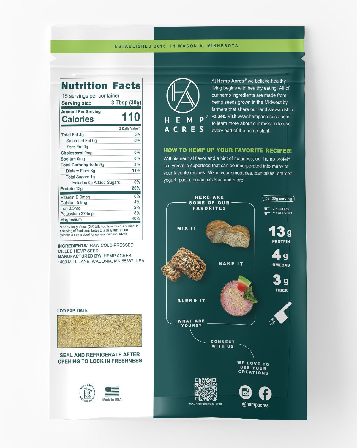 Hemp Protein Powder